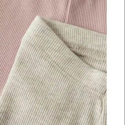 NAME IT BABY broekje grijs roze 2-pack, foto 4