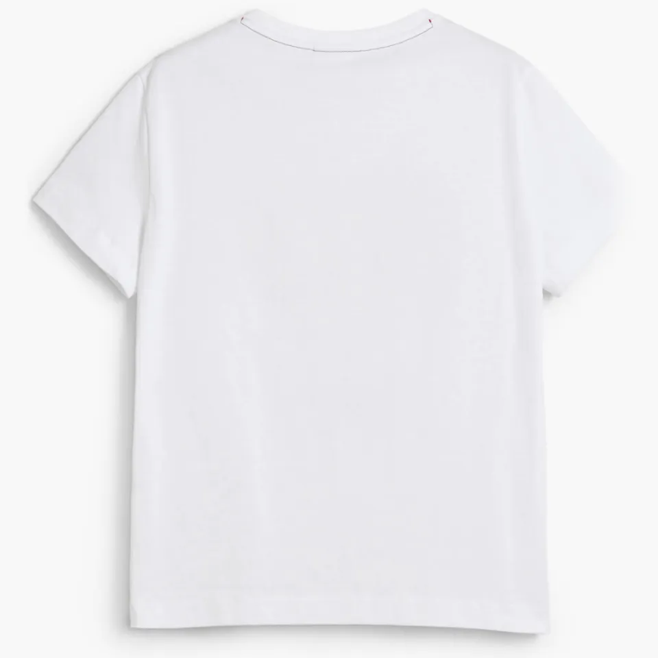 Desigual T-shirt met hartjes wit, foto 3