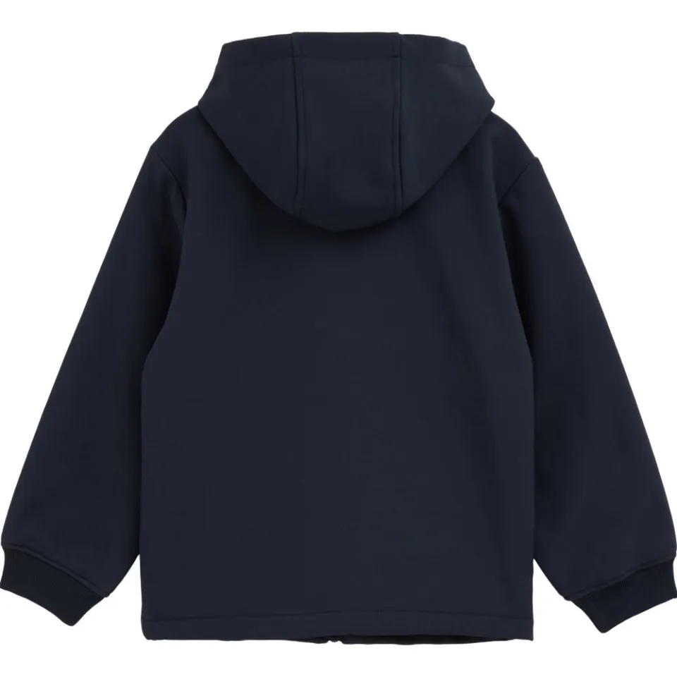 WE Fashion softshell jas donkerblauw, foto 4