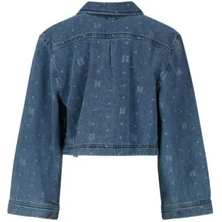 Retour Jeans Gaby spijkerjas met print mediumblauw medium indigo denim, foto 2