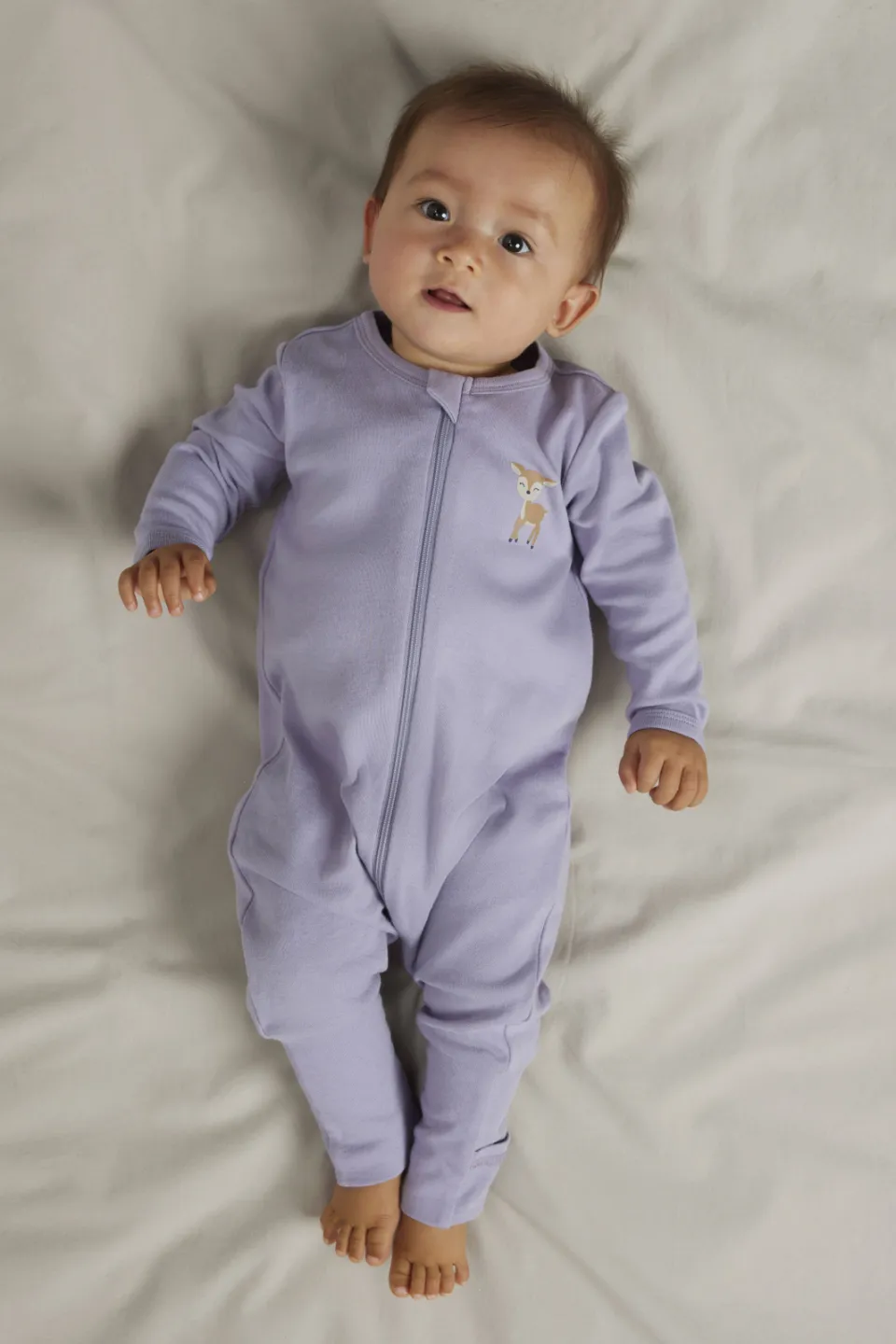 NAME IT baby pyjama lichtpaars multi