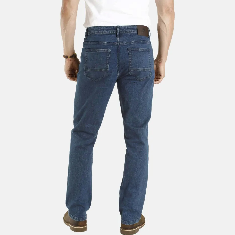 Jan Vanderstorm loose fit jeans Plus Size ALMIN dark denim, foto 3