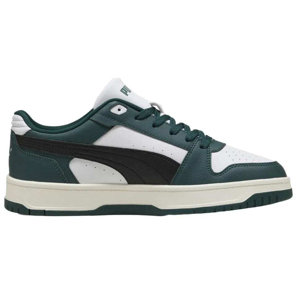Puma Rebound Slam imitatieleren sneakers - donkergroen/wit