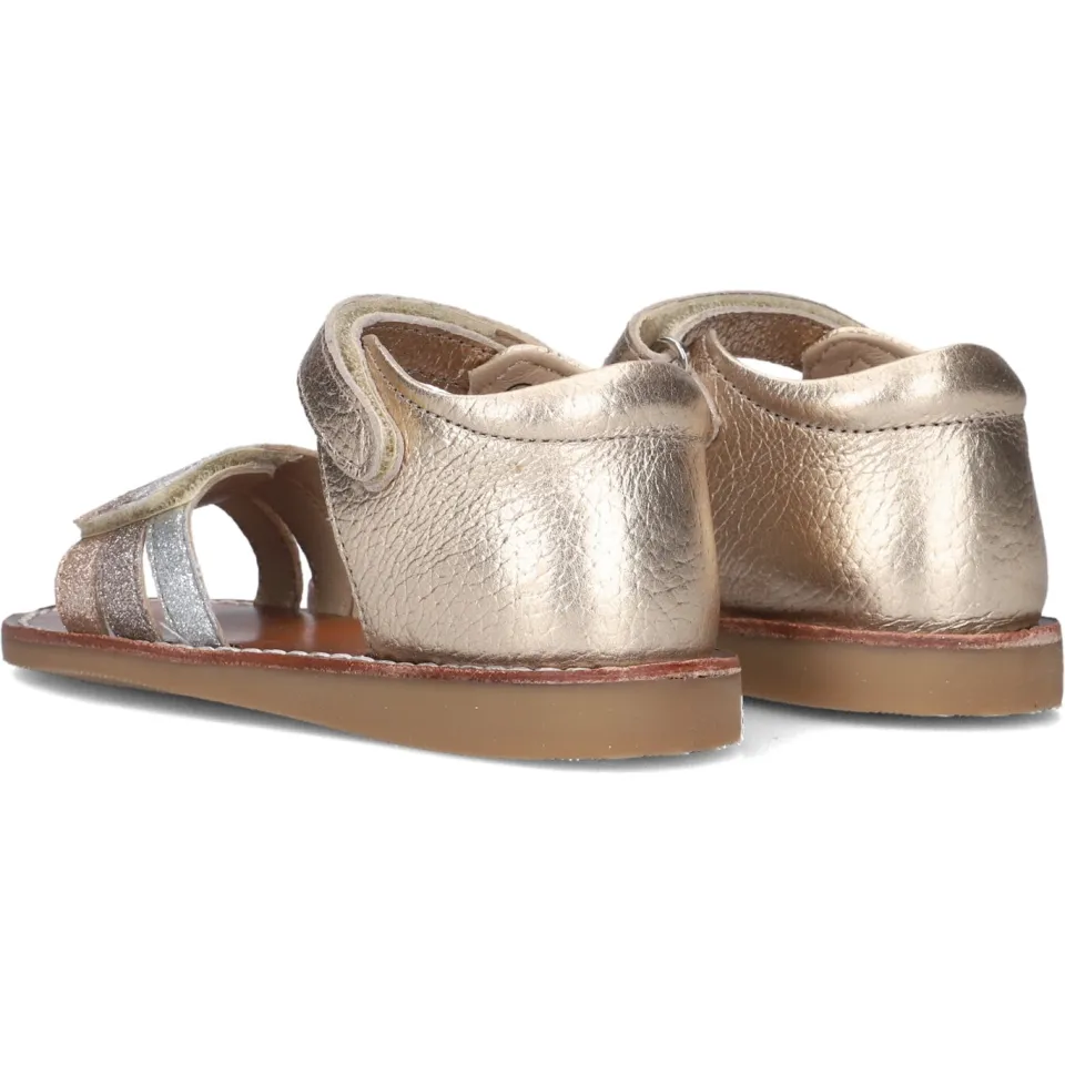 Ton & Ton Sandalen Paiva Goud, foto 3