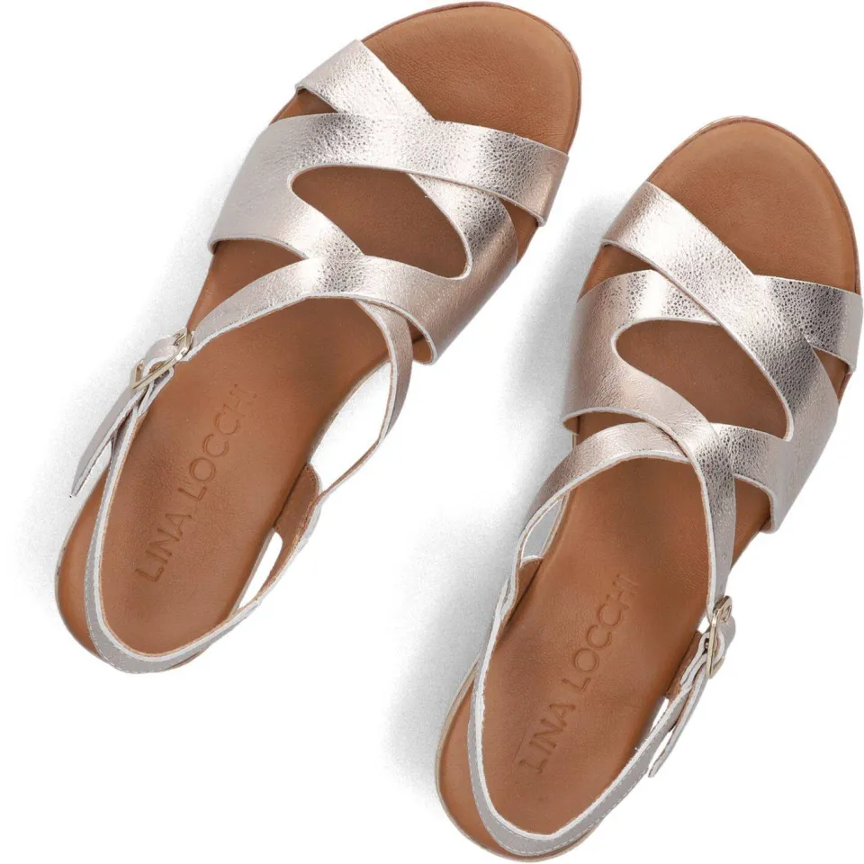 Lina Locchi Sandalen 5547 Goudkleurig, foto 5