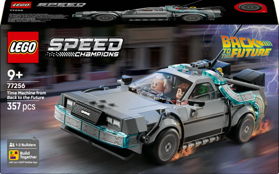 Lego Speed Champions Tijdmachine uit Back to the Future Bouwpakket 77256, foto 3