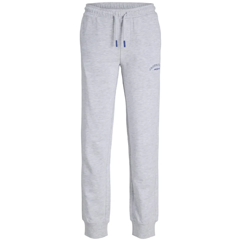 Jack & Jones JUNIOR joggingbroek lichtgrijs melange, foto 2