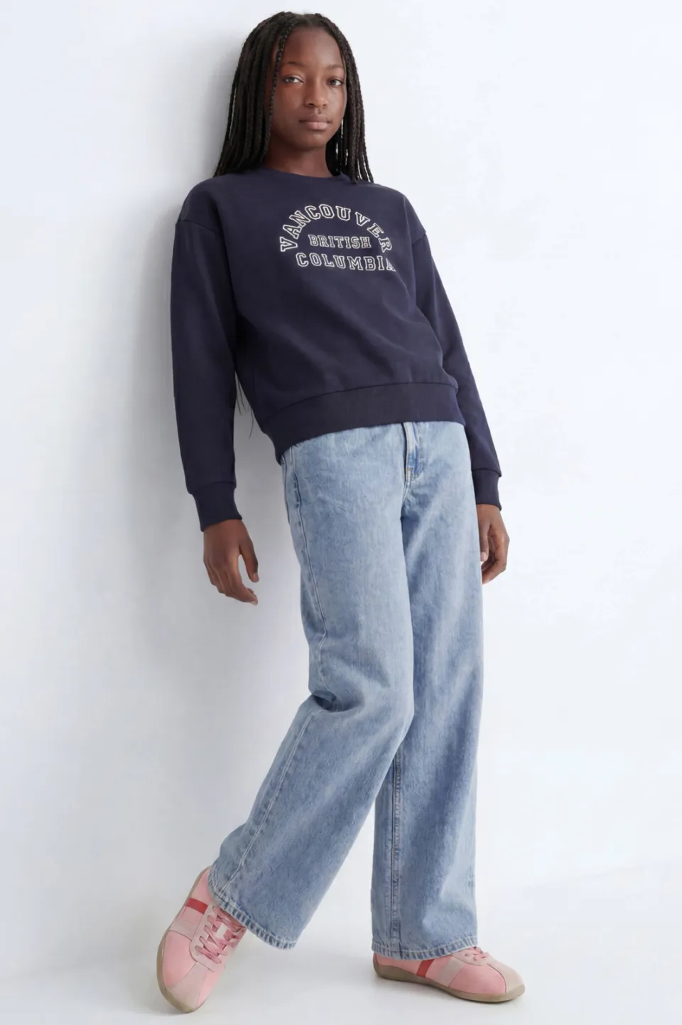 JJXX GIRL JXFUJI barrel jeans - mediumblauw Blue denim
