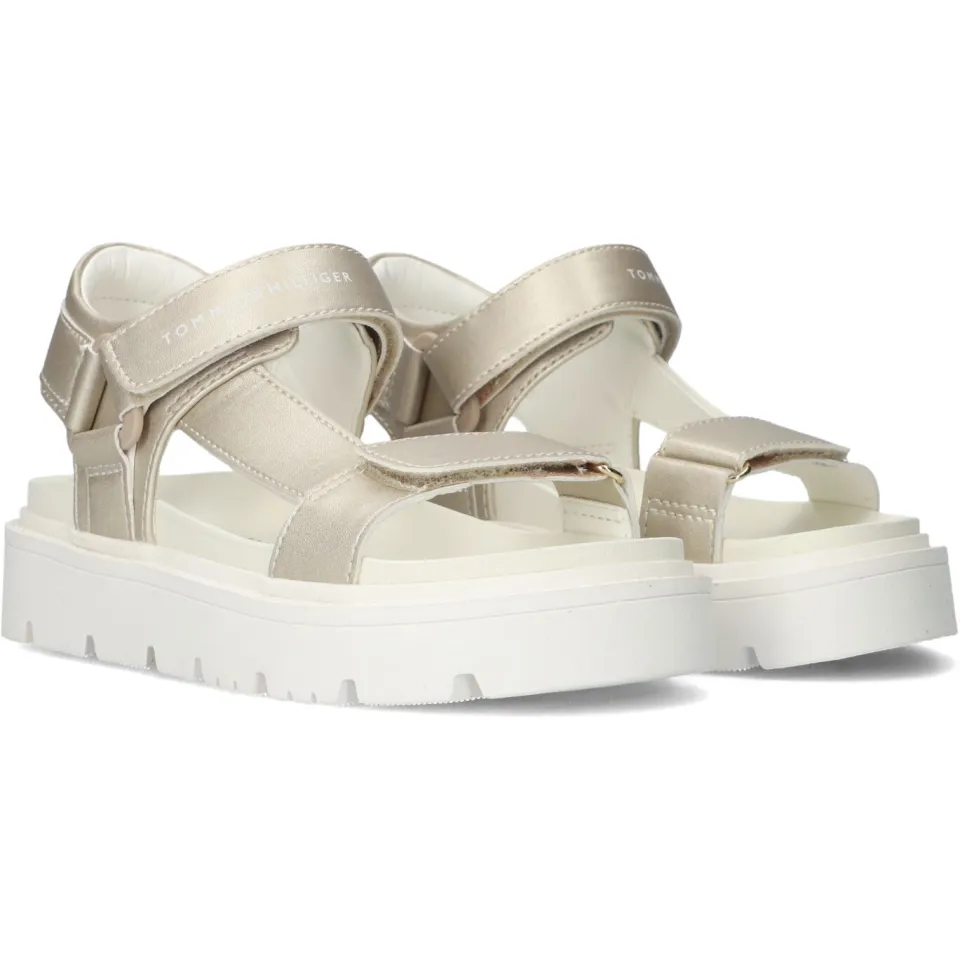 Tommy Hilfiger Meisjes Sandalen 34285 - Goudkleurig, foto 3