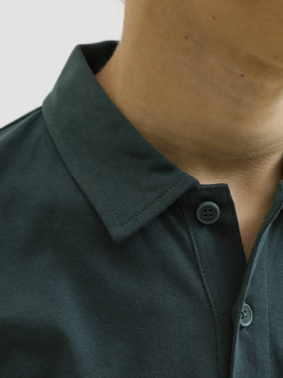 Jack & Jones JJAERO polo donkergroen, foto 4