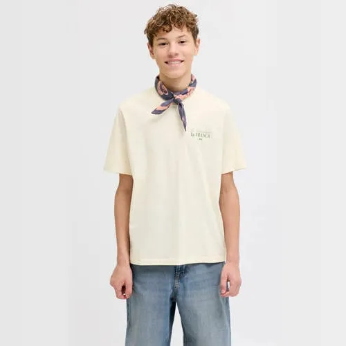 Jack & Jones Junior JORPARADISE T-shirt ecru, foto 2