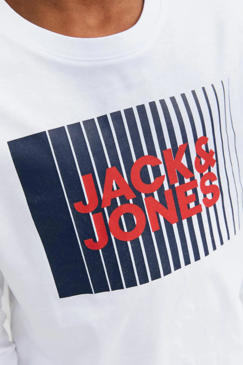 Jack & Jones longsleeve JJECORP wit, foto 7