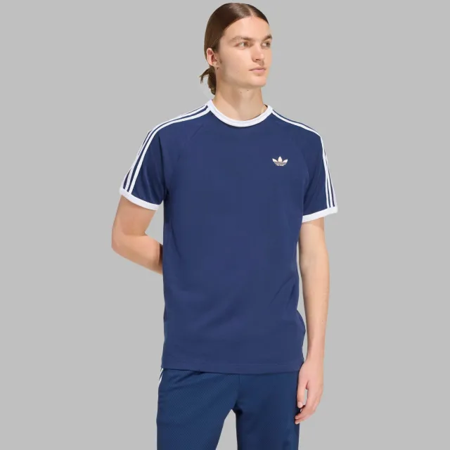 Adidas Originals Cali T-shirt - donkerblauw/wit, foto 2