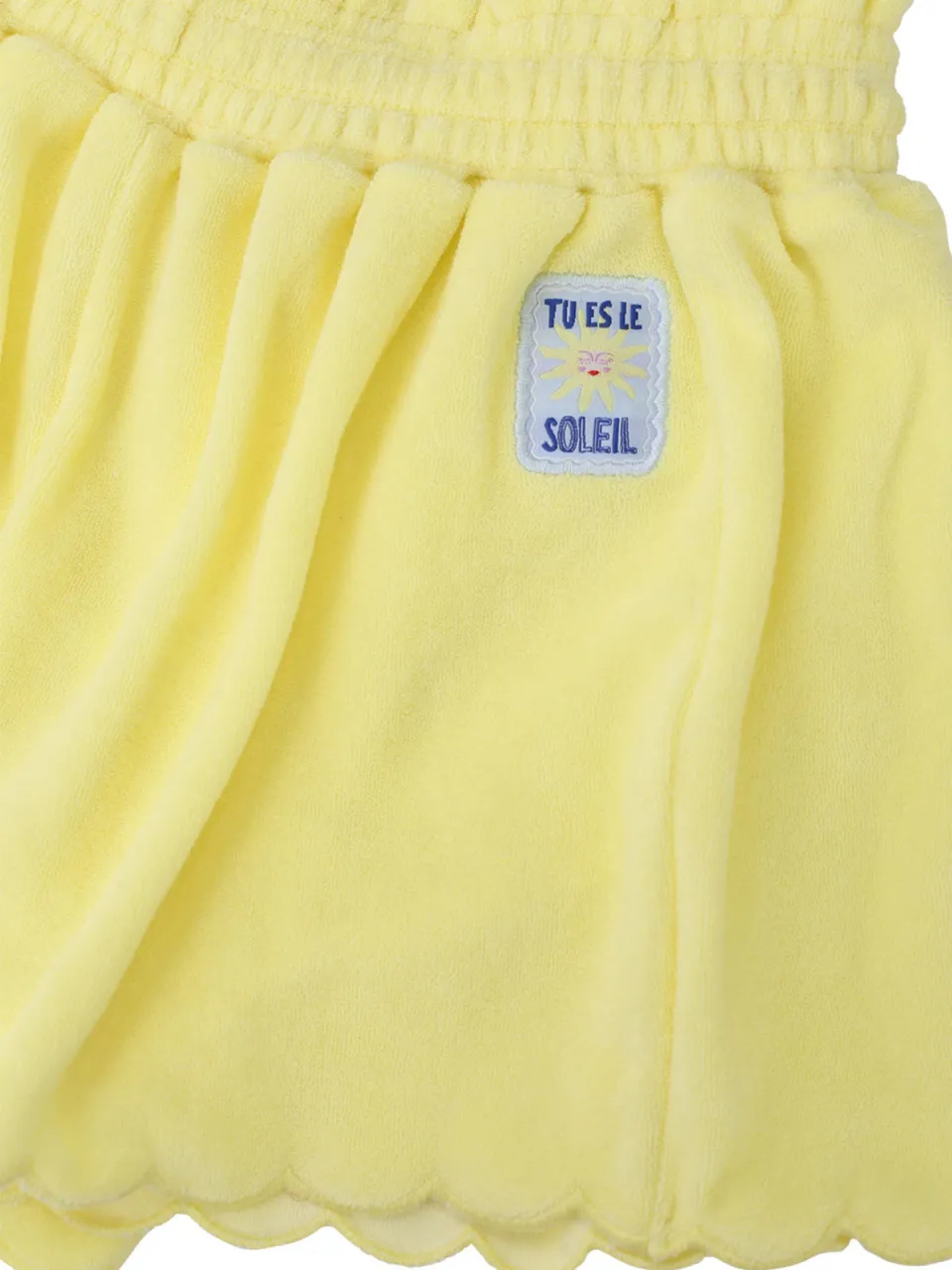 LOOXS little regular waist sweatshort geel, foto 4