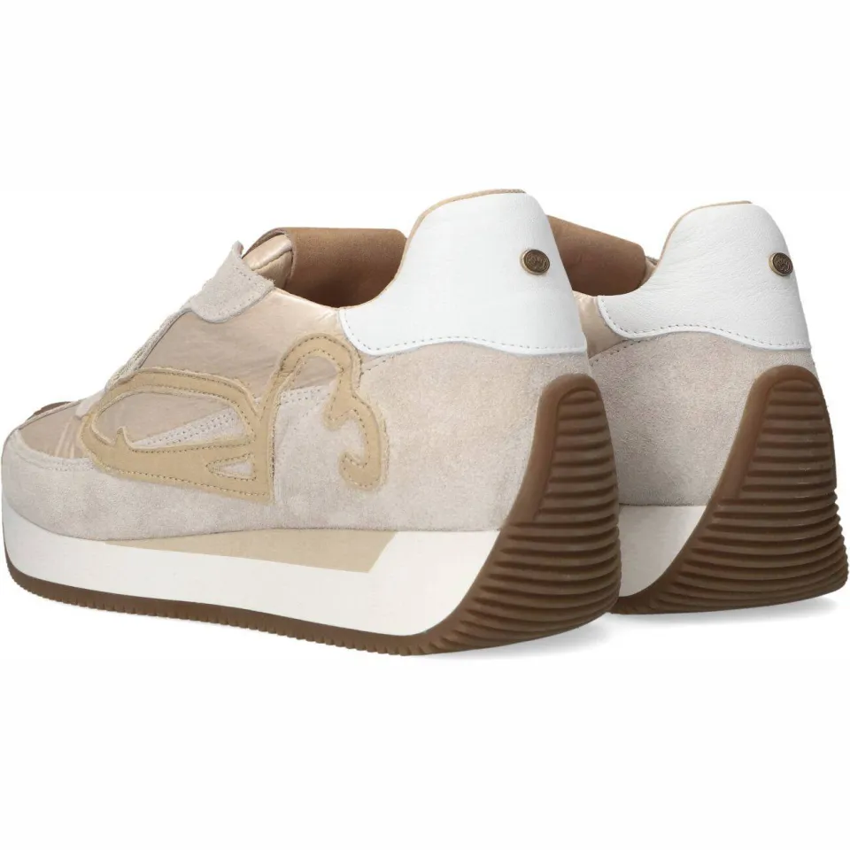 Fred de la Bretoniere Sneakers Yentl Sign Beige, foto 3
