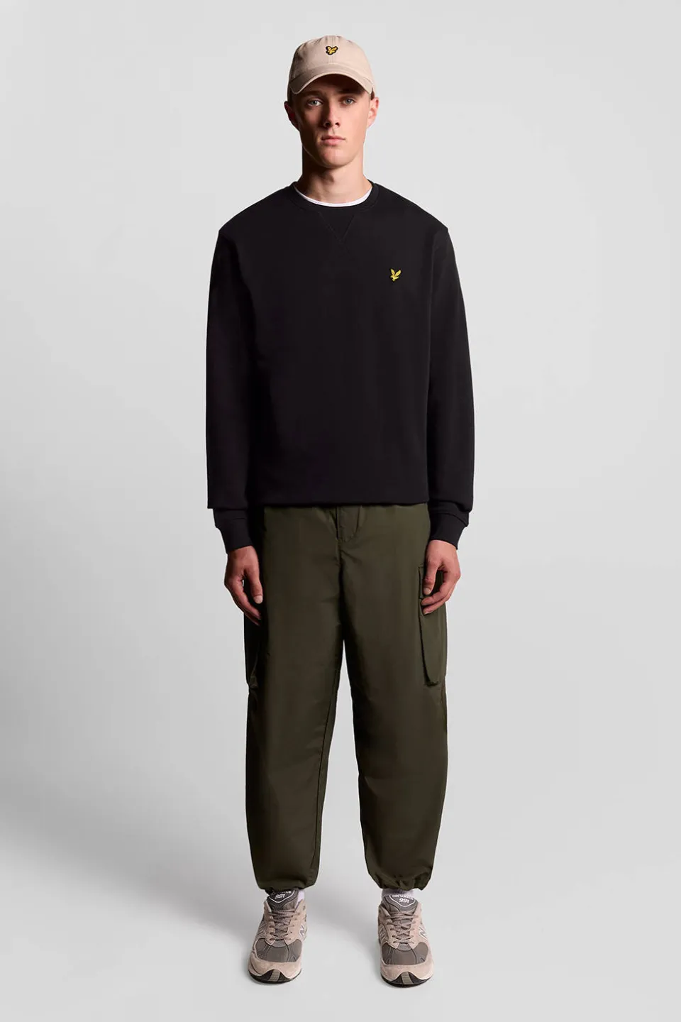 Lyle & Scott sweater zwart, foto 3