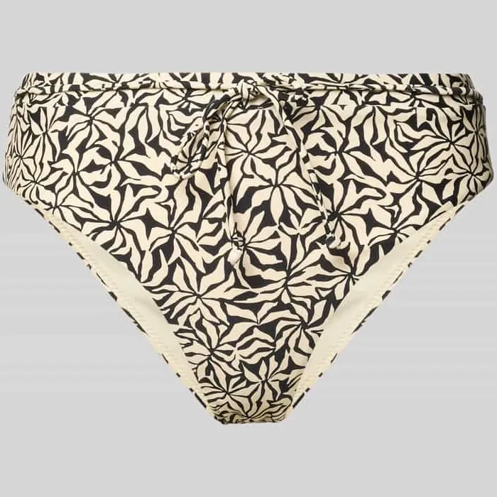 Barts high waist bikinibroekje Mahry zwart/ecru, foto 2