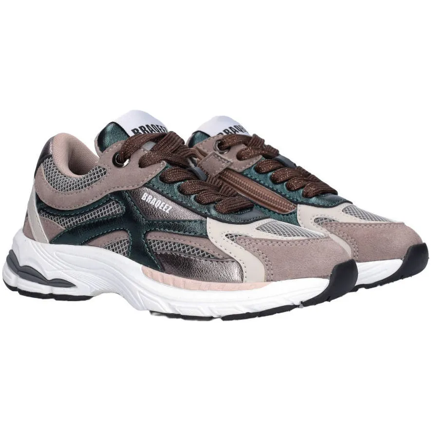 Braqeez suède sneakers - grijs, foto 6