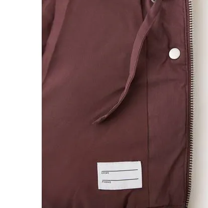 Mango winteranorak donkerrood, foto 3