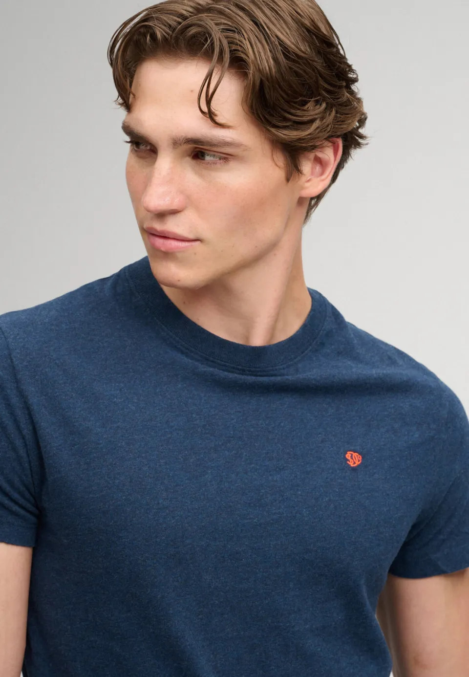 Superdry slim fit T-shirt - donkerblauw, foto 6