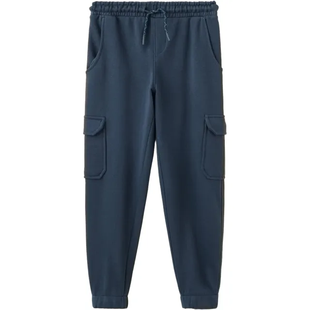 Mango cargobroek donkerblauw