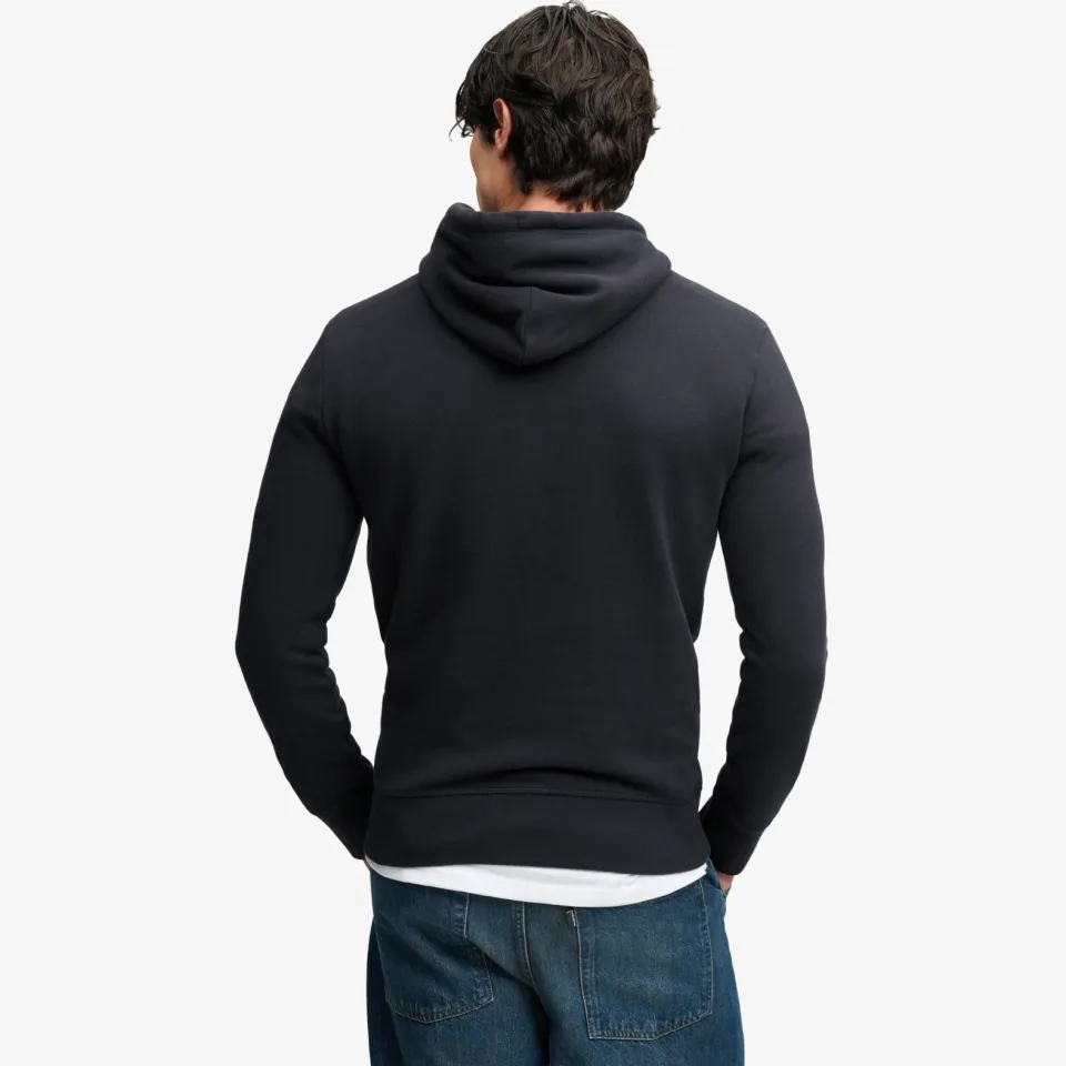 Superdry 1954 COMPANY RELAXED HOOD regular fit hoodie met logo - donkerblauw, foto 4