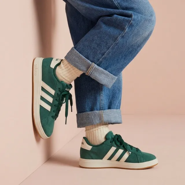 Adidas Grand Court 00s sneakers groen, foto 4
