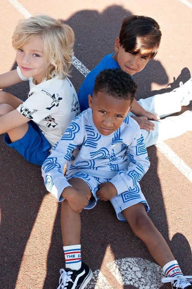 Sturdy Run the Day T-shirt blauw, foto 4