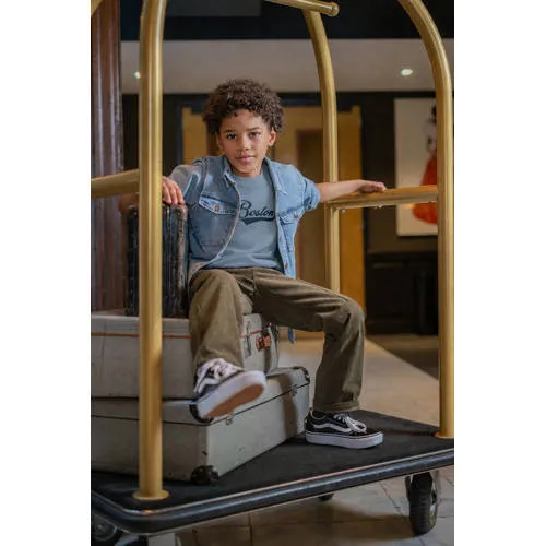 Like Flo junior denim casual overhemd - lichtblauw, foto 4