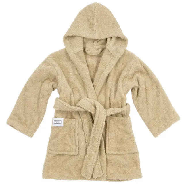 Meyco badstof badjas Basic Sand