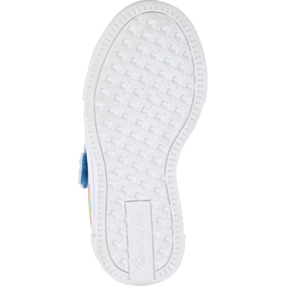 Skechers sneakers met lichtjes blauw/roze, foto 2