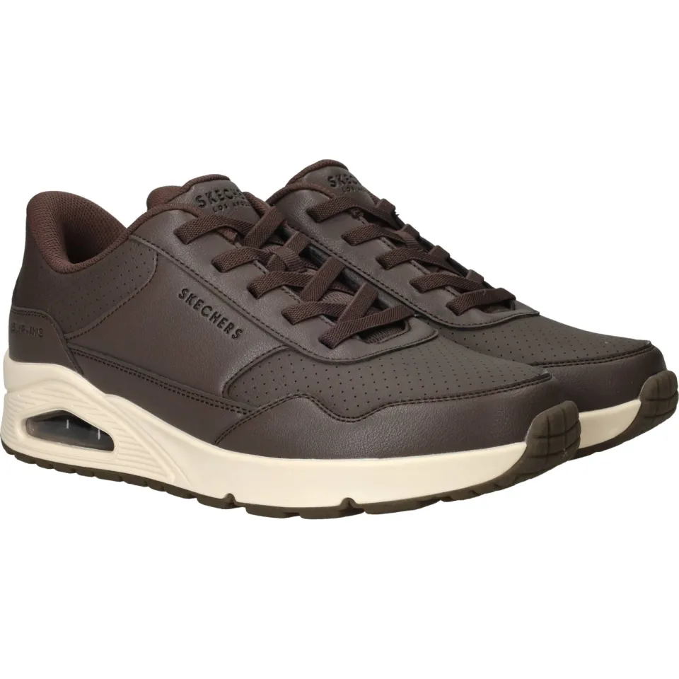 Skechers Slip-Ins Uno Banksia sneaker bruin, foto 2