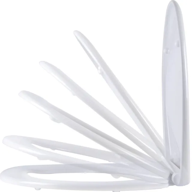 Best Design Demper One-Touch 2.0 toiletzitting glans wit