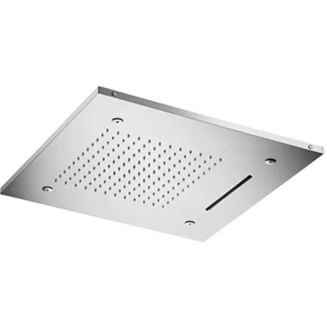Hotbath Hoofddouche Hotbath Mate 50x50 cm Triple Inbouw LED Chroom
