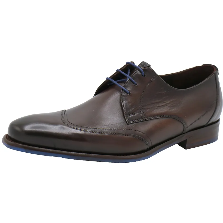 Floris Van Bommel veterschoenen bruin, foto 2