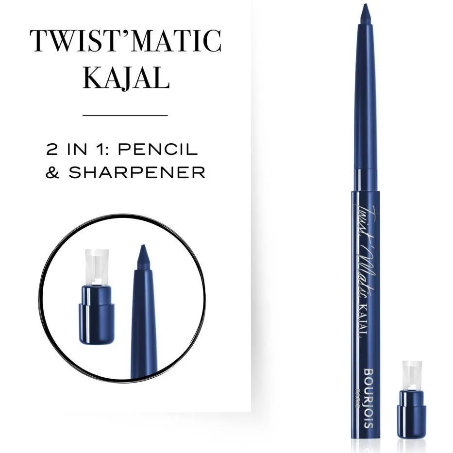 Bourjois Twist'Matic Kajal oogpotlood 005 Mille et une Blue, foto 3