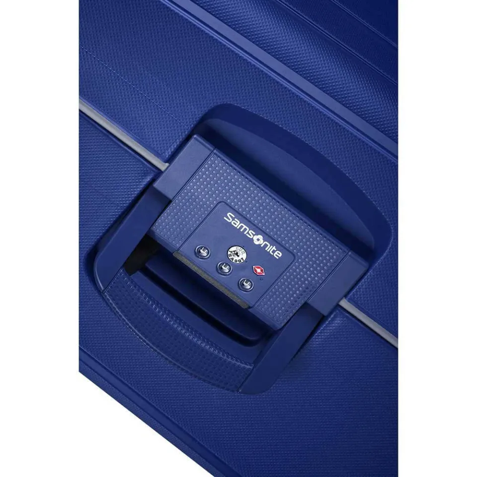 Samsonite S'Cure handbagagekoffer donkerblauw, foto 6