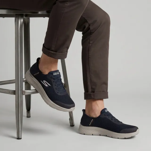 Skechers Slip-ins Go Walk Flex instappers blauw, foto 5