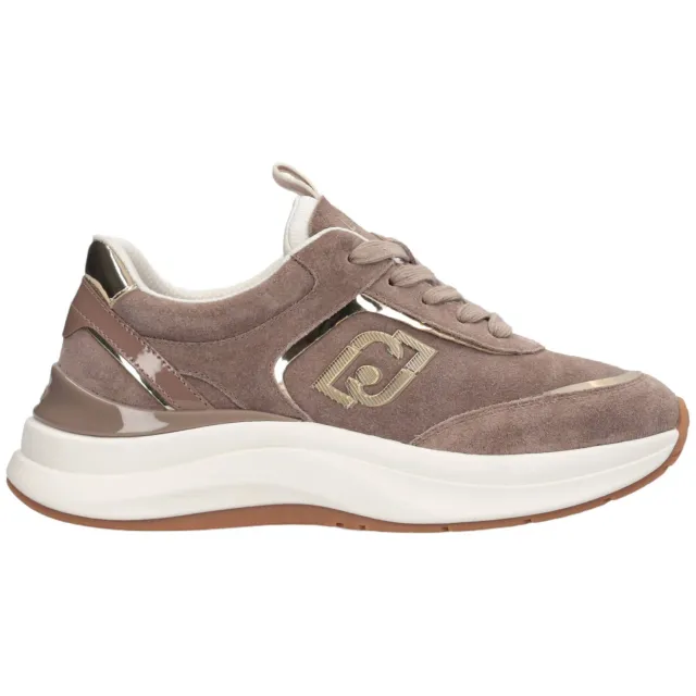 Liu Jo Stardust 01 suède sneakers - bruin Havanna