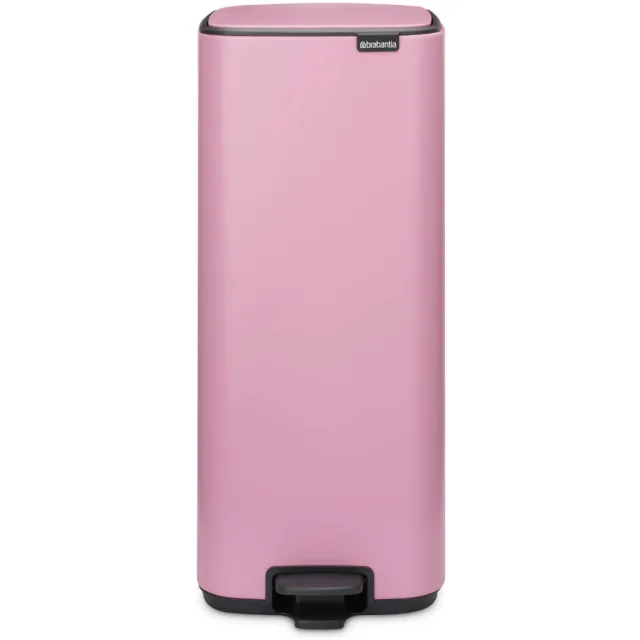 Brabantia Brabantia Bo Pedaalemmer, 30 liter, stil sluitend, kunststof binnenemmer - Lilac Pink