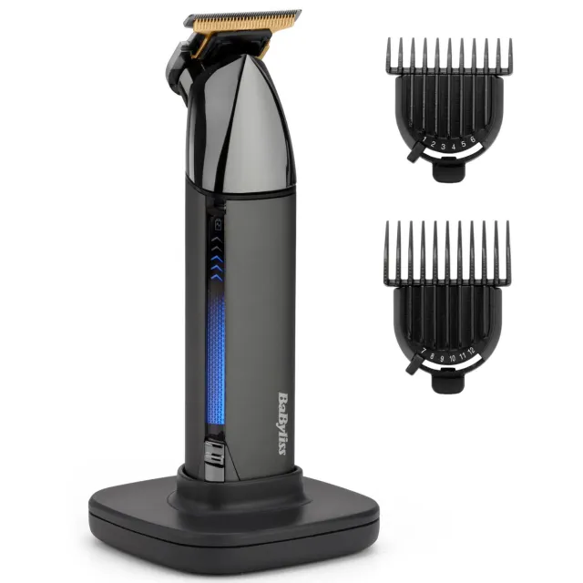 Babyliss Super-X Metal Series Baardtrimmer - Japans Staal T-Mes - T991E