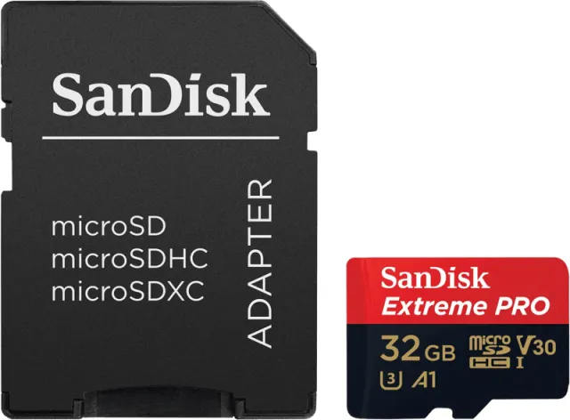 Sandisk MicroSDHC Extreme Pro 32GB 90MB/s