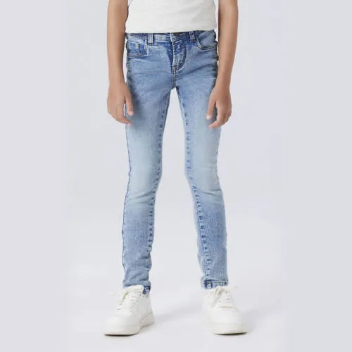 NAME IT KIDS skinny jeans medium blue denim, foto 2