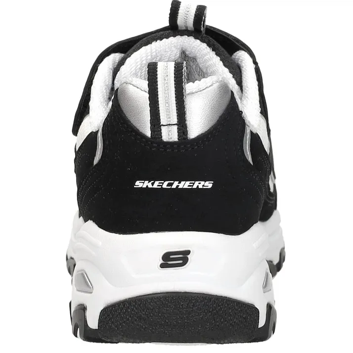 Skechers D'lites lage sneakers zwart, foto 5