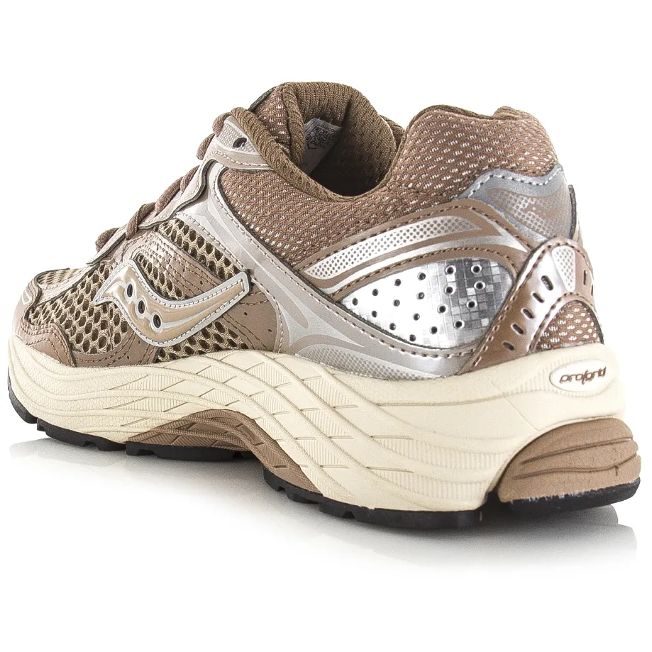 Saucony Progrid Omni 9 saddle eggshell Mesh Unisex bruin, foto 5
