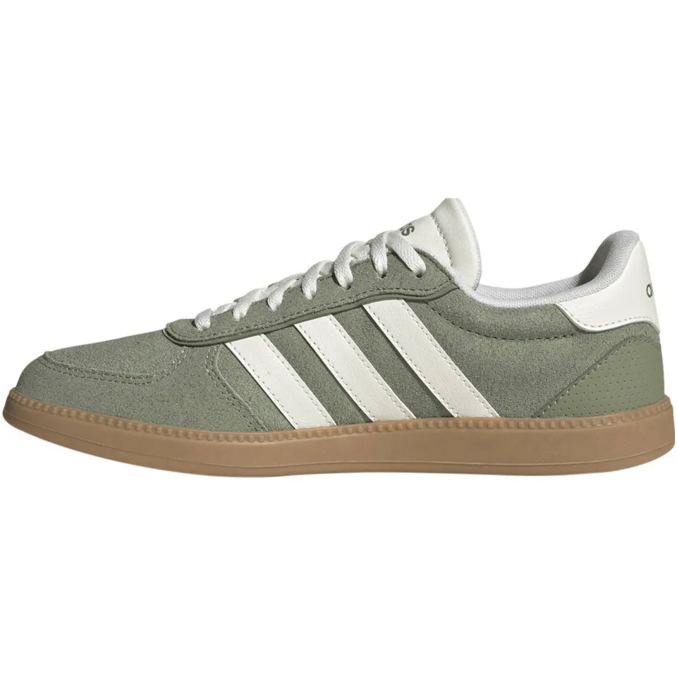 Adidas Sportswear Breaknet Sleek sneakers grijsgroen/wit, foto 5
