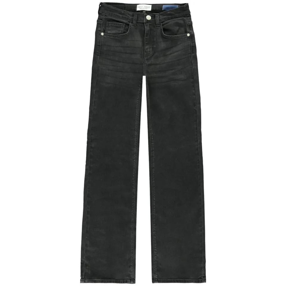 Cars straight jeans high waist black denim, foto 2