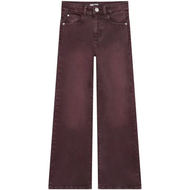 Indian Blue Jeans wide leg jeans - donkerrood