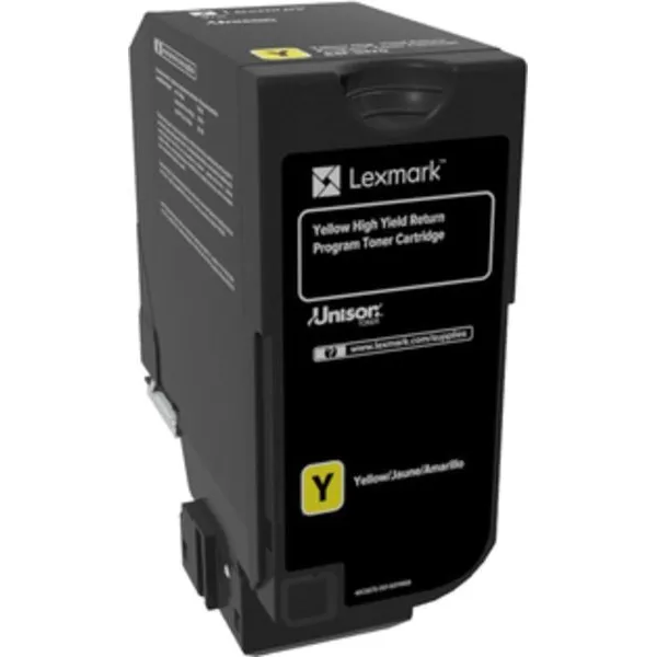 Lexmark 84C2HY0 Toner Geel Hoge capaciteit