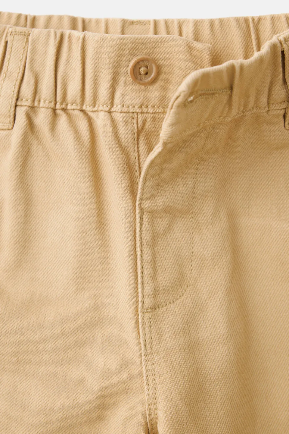 Mango Kids casual broek lichtbruin, foto 4